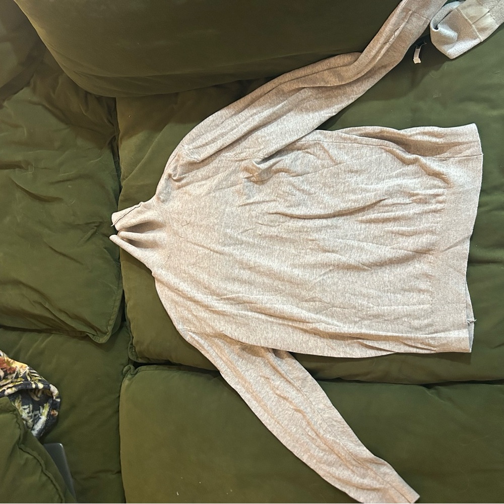H&M Heather Gray Knit Sweater